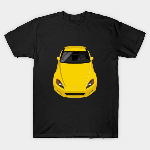 S2000 AP1 1999-2003 - Yellow T-Shirt by jdmart